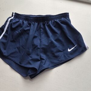 Nike Women's Dark Blue Athletic Shorts